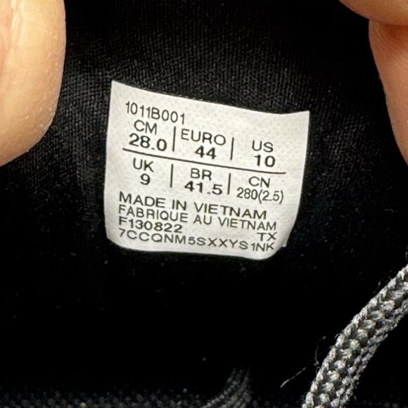 Asics Mens GT 1000 10 Black Running Shoes Sneakers Mens Size 10 Active 1011B001 main image 8